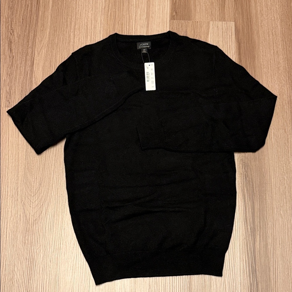 J. Crew Men’s Black Crewneck Sweater